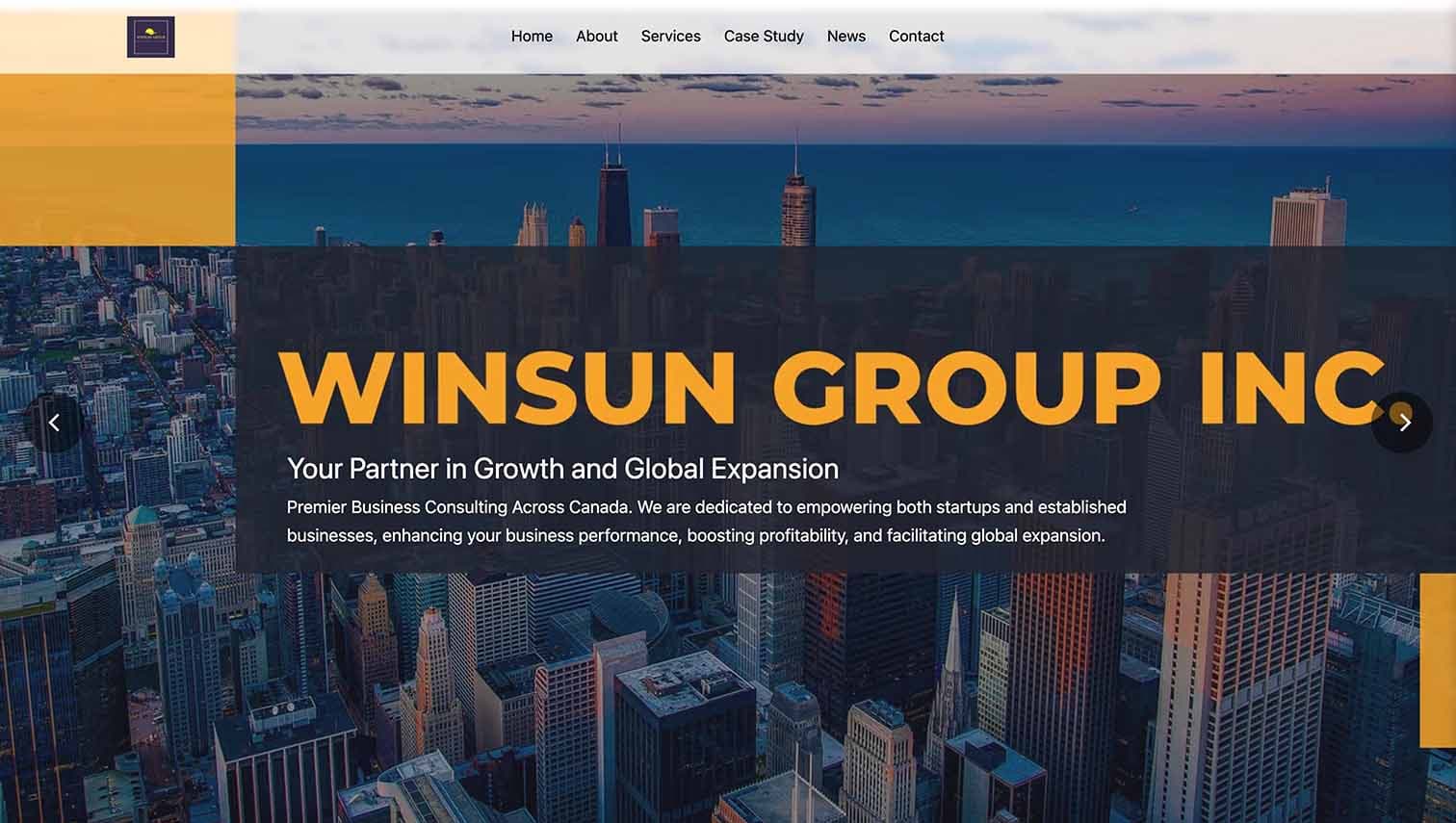 Winsun Group - Project Screenshot